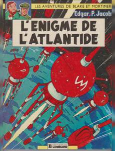 Couverture de l'album L'Enigme de l'Atlantide