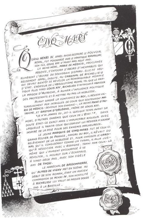 Aperçu de l'album Cinq mars  tome 1 - Cinq mars