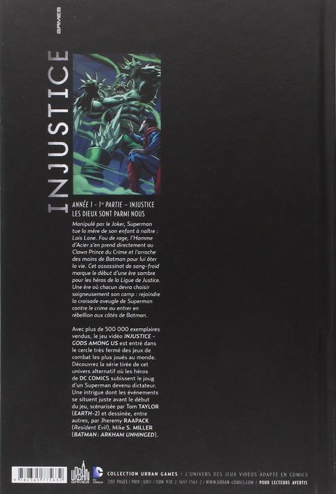 Aperçu de l'album Injustice - Les Dieux sont parmi nous tome 1 - Année 1 - 1re partie