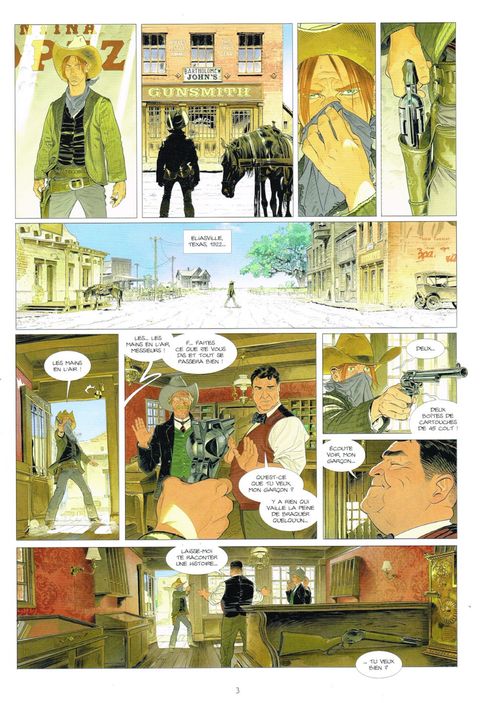 Aperçu de l'album Of the West tome 3 - Gunmen of the west