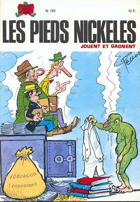 Couverture de l'album Les Pieds Nickelés Jouent et Gagnent
