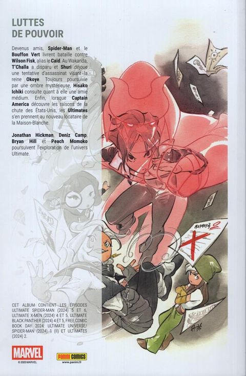 Aperçu de l'album Ultimate Universe tome 3