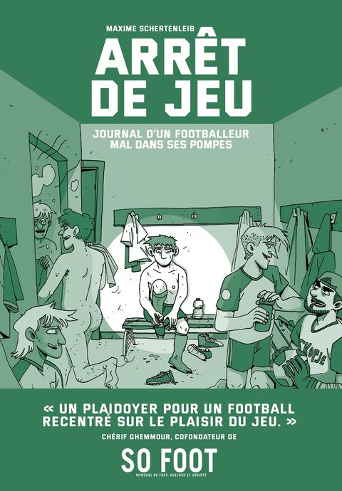 Couverture de l'album Journal d'un footballeur mal dans ses pompes