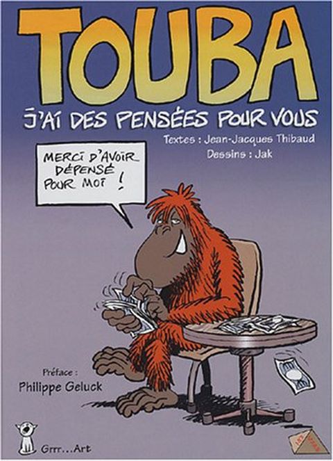 Couverture de l'album Touba, Tome 1 : J'ai des pensées pour vous