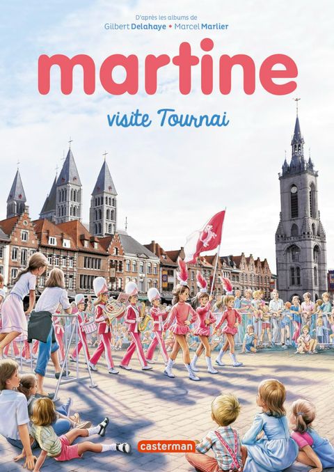 Couverture de l'album Martine visite Tournai