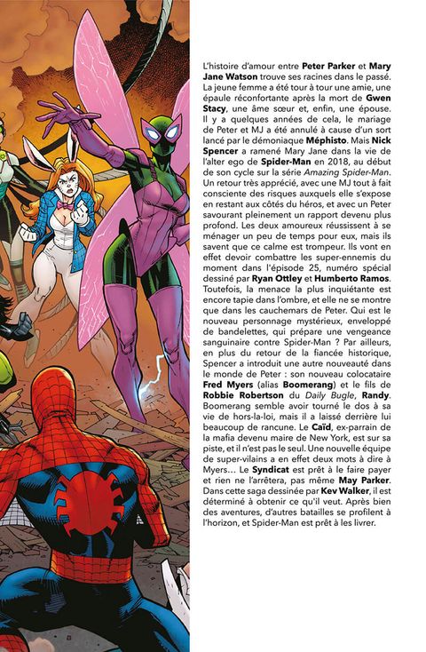 Aperçu de l'album Amazing Spider-Man par Nick Spencer (2020) tome 5 - Dans les coulisses