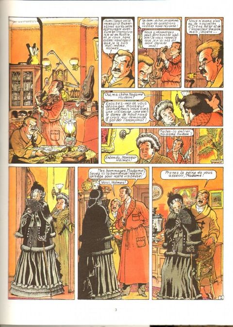 Aperçu de l'album Le Masque présente Sherlock Holmes tome 8 - La Vieille Russe