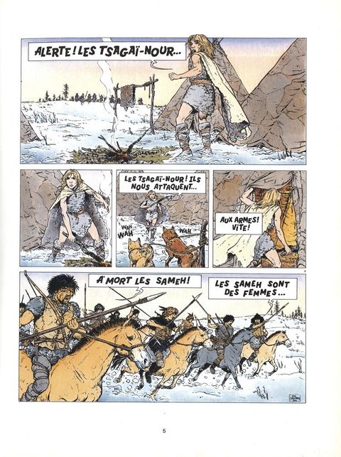 Aperçu de l'album BRAN. Légendes nées des tourbillons des vents du nord