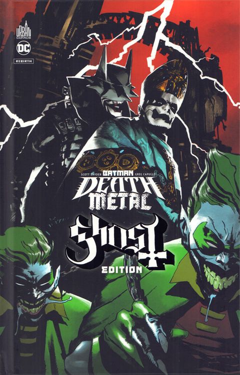 Couverture de l'album 	Batman death métal Ghost