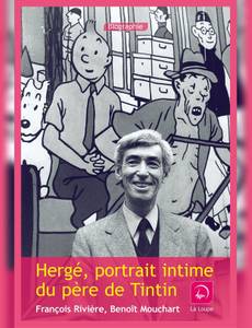 Couverture de l'album Hergé, portrait intime du père de Tintin