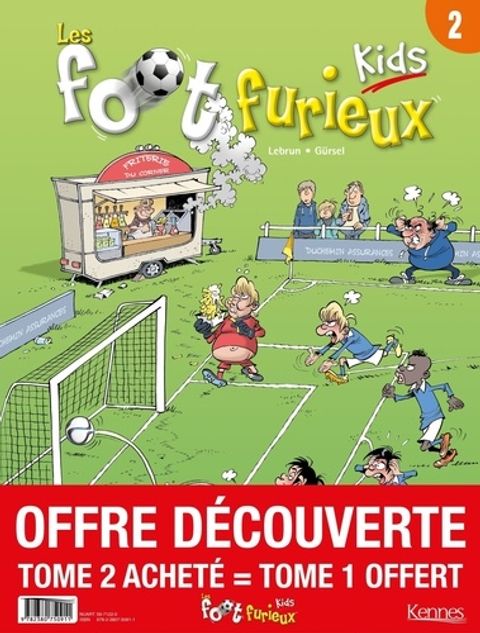 Couverture de l'album Foot Furieux Kids