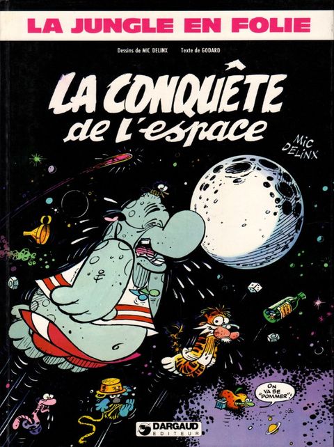 Couverture de l'album La conquête de l'espace