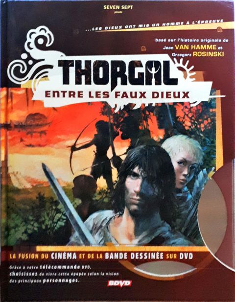Couverture de l'album Thorgal entre les faux dieux (BDVD)