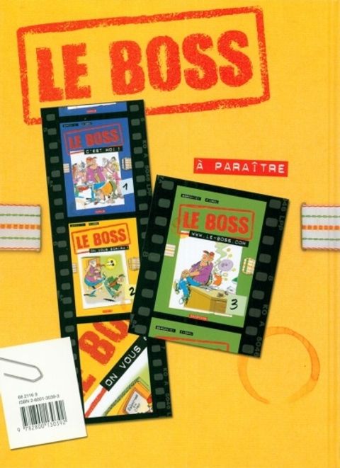Aperçu de l'album Le Boss tome 2 - on Vous écrira