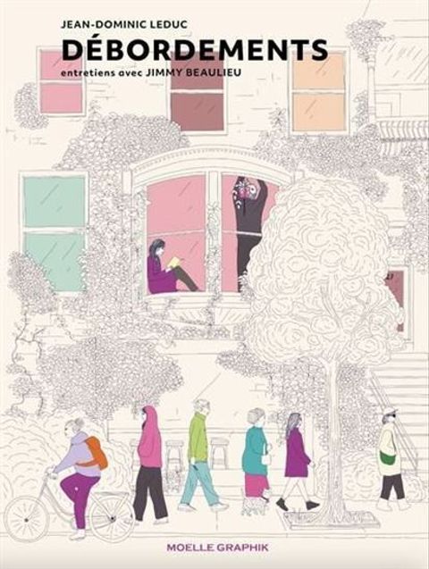 Couverture de l'album Débordements - Entretiens avec Jimmy Beaulieu