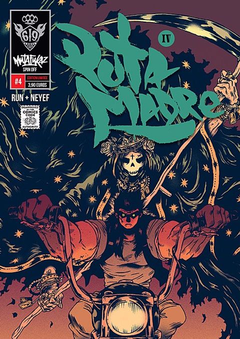 Couverture de l'album Puta Madre (Mutafukaz spin-off)
