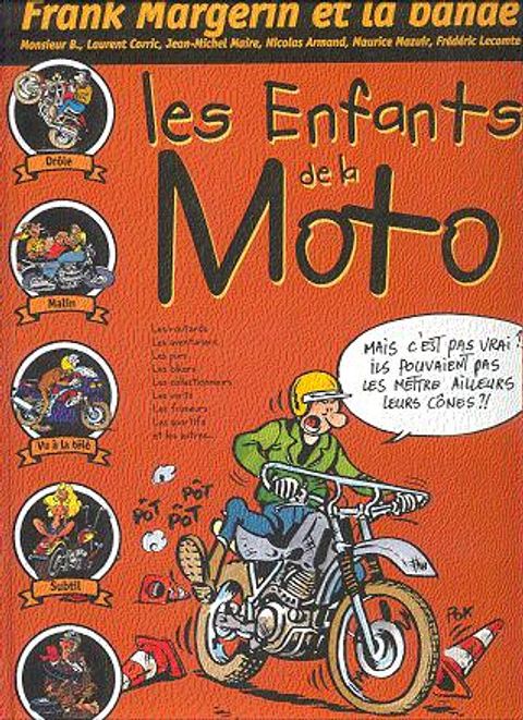 Couverture de l'album Frank Margerin et la Bande - Les Enfants de la Moto