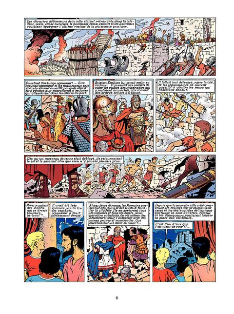 Aperçu de l'album Alix tome 13 - Le Spectre de Carthage
