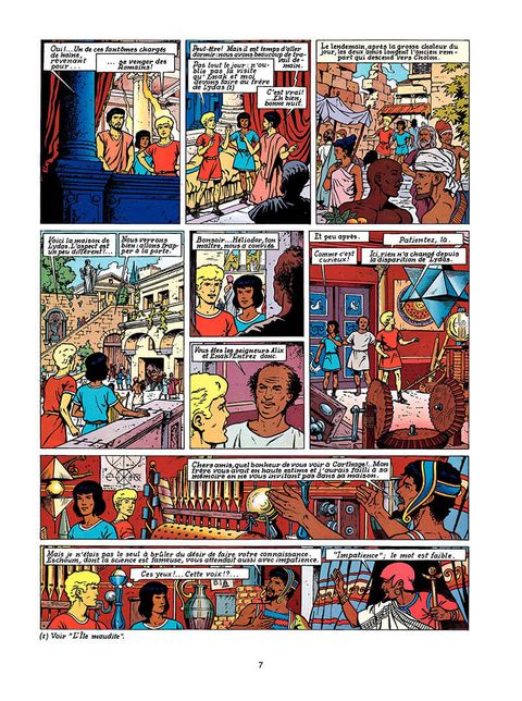 Aperçu de l'album Alix tome 13 - Le Spectre de Carthage