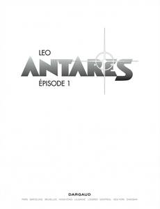 Aperçu 3 de l'album Antarès tome 1 - Antarès - Épisode 1