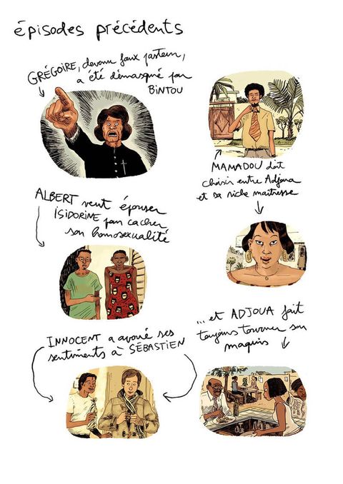 Aperçu de l'album Aya de Yopougon tome 6