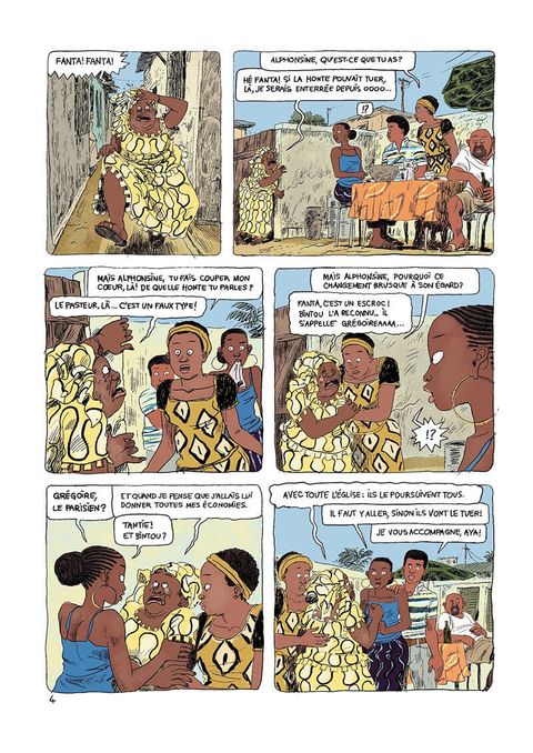 Aperçu de l'album Aya de Yopougon tome 6