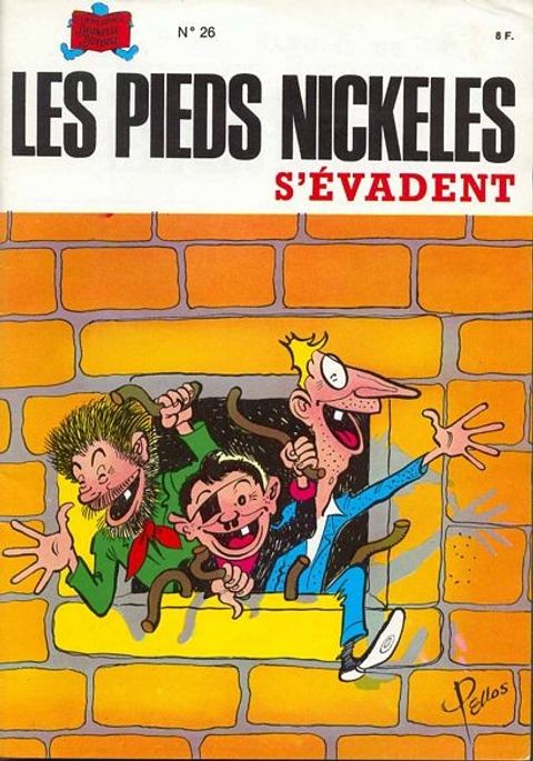 Couverture de l'album Les Pieds Nickelés s'évadent