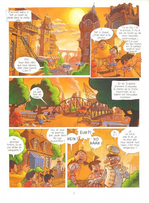 Aperçu de l'album Les Gamins tome 3 - Perdus dans l'Océan
