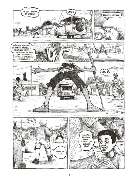 Aperçu de l'album Djarabane tome 1 - Au petit marché des amours perdues