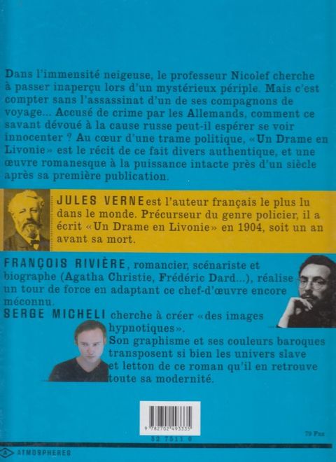 Aperçu de l'album Un Drame en Livonie : d'Après l'Oeuvre de Jules Verne