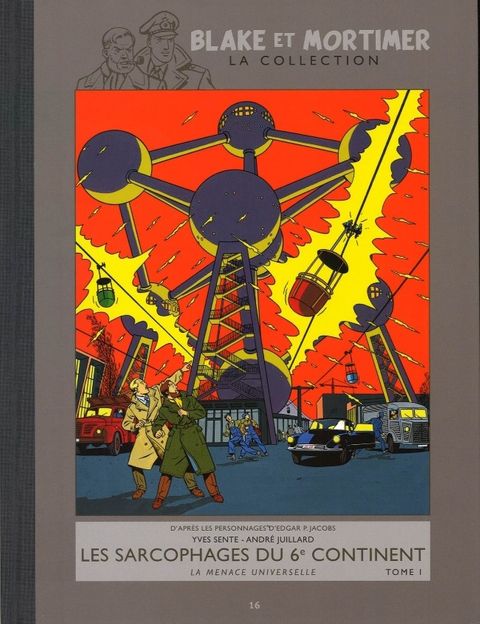 Couverture de l'album Les Sarcophages du 6eme continent T1