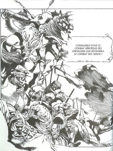 Aperçu de l'album Les Chroniques de la Guerre de Lodoss tome 1 - La Dame de Falis