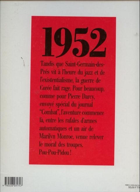 Aperçu de l'album 38ème parallèle