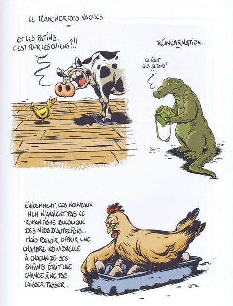 Aperçu de l'album Le Cri de l'Autruche tome 1 - Le Zézaiement de l'Escargot