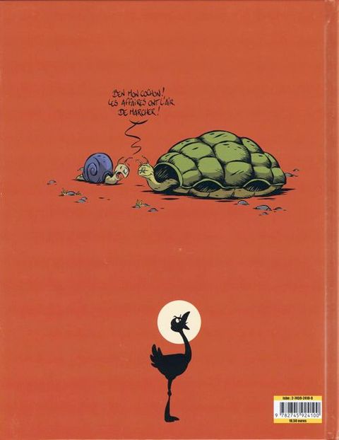 Aperçu de l'album Le Cri de l'Autruche tome 1 - Le Zézaiement de l'Escargot
