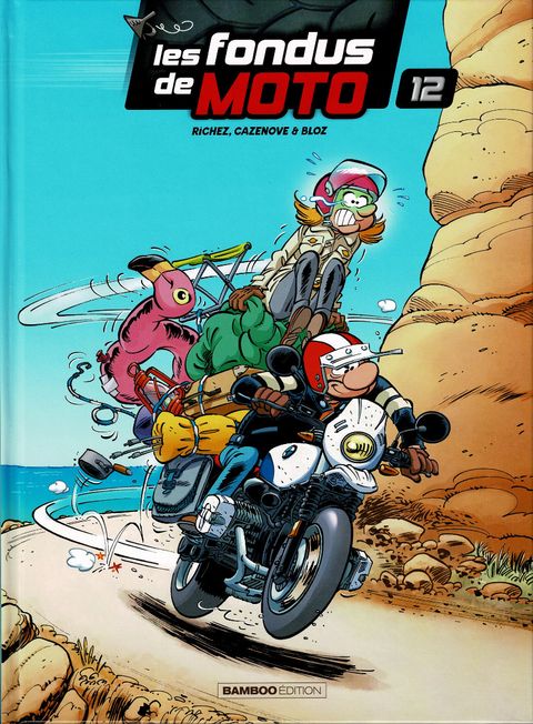 Couverture de l'album Les fondus de moto