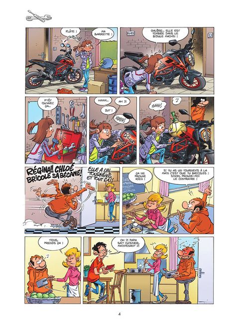 Aperçu de l'album Les fondus de moto tome 12