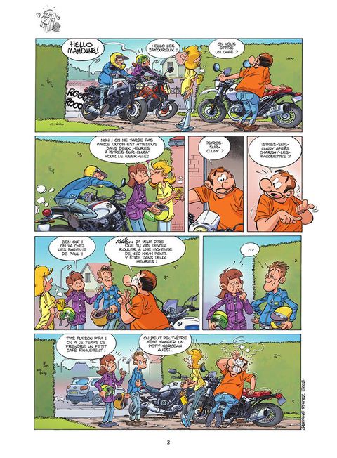 Aperçu de l'album Les fondus de moto tome 12