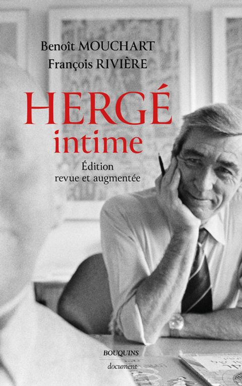Couverture de l'album Hergé, portrait intime du père de Tintin
