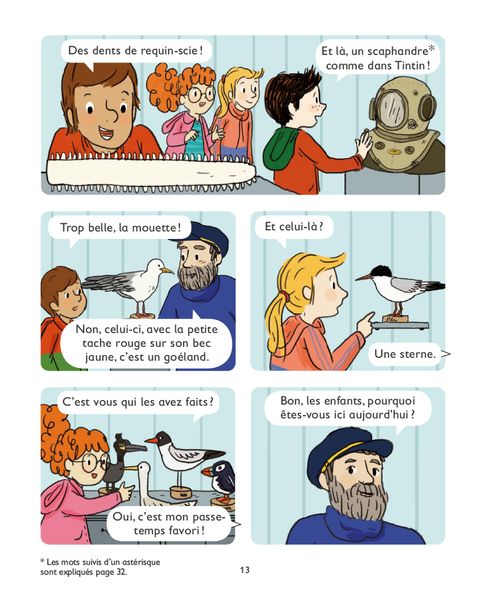 Aperçu de l'album Je commence à lire en BD - une Bouteille à la Mer