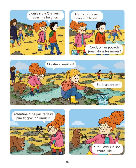 Aperçu de l'album Je commence à lire en BD - une Bouteille à la Mer