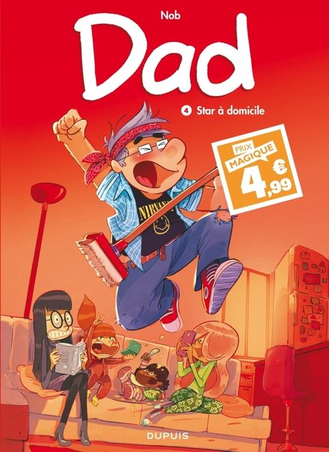 Couverture de l'album Dad - Tome 4 - Star à domicile / Edition spéciale (Indispensables 2024)