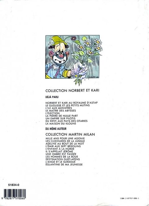 Aperçu de l'album Norbert et Kari tome 9 - La maison du kloune