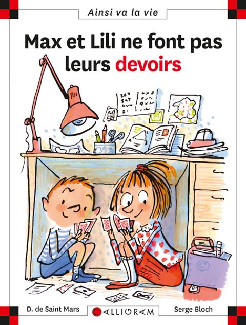 Couverture de l'album Max et Lili ne font pas leurs devoirs