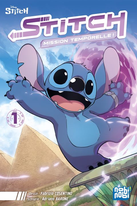Couverture de l'album Stitch : Mission Temporelle !