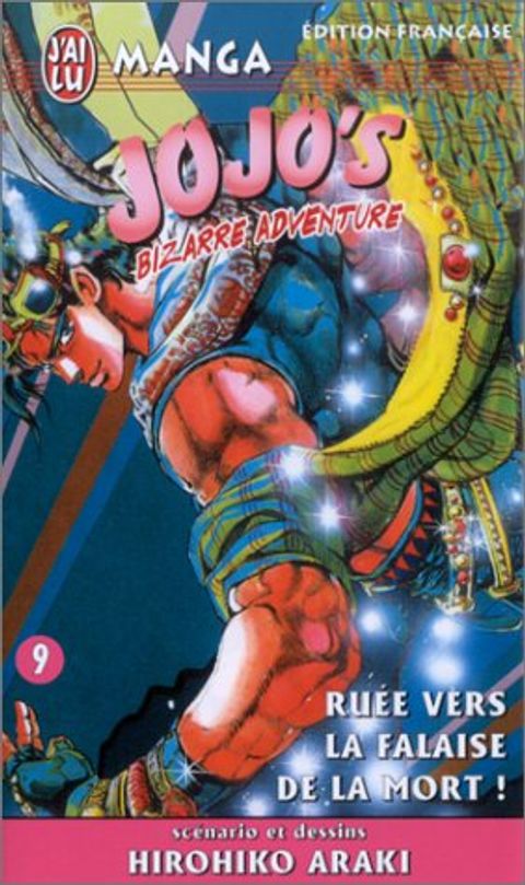 Couverture de l'album Jojo's Bizarre Adventure, Tome 9 : Ruée vers la Falaise de la Mort !