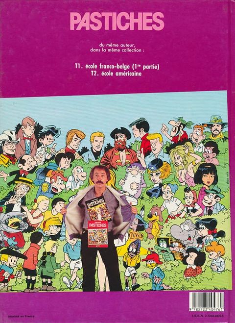Aperçu de l'album Pastiches (Brunel) tome 3 - Ecole franco-belge 2