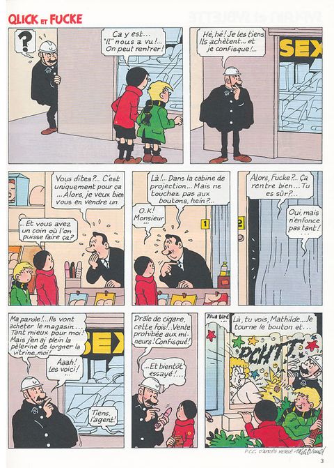 Aperçu de l'album Pastiches (Brunel) tome 3 - Ecole franco-belge 2