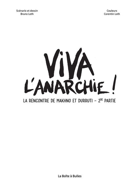 Aperçu de l'album VIVA L'ANARCHIE ! tome 2