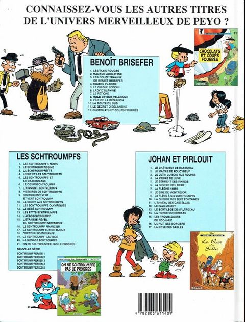 Aperçu de l'album Benoît Brisefer tome 9 - L'île de la désunion